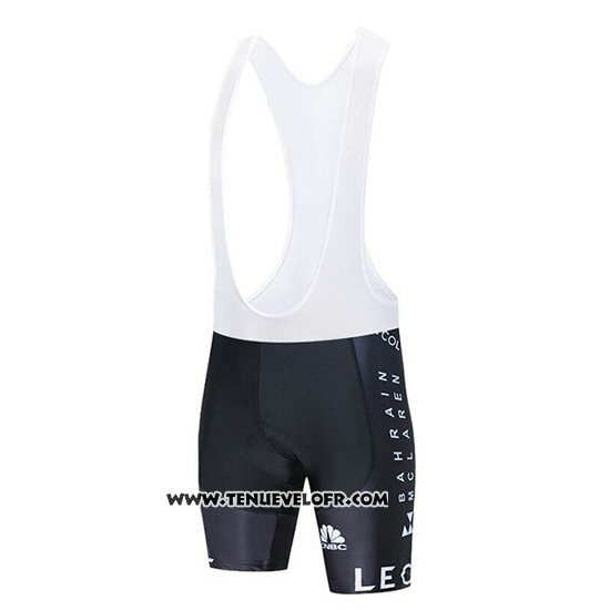 2020 Maillot Ciclismo Bahrain Mclaren Rouge Orange Noir Manches Courtes et Cuissard
